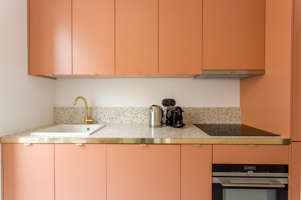 Апартаменты Habitat Parisien - 2Br-2Ba - Marais - Centre Pompidou Экстерьер фото